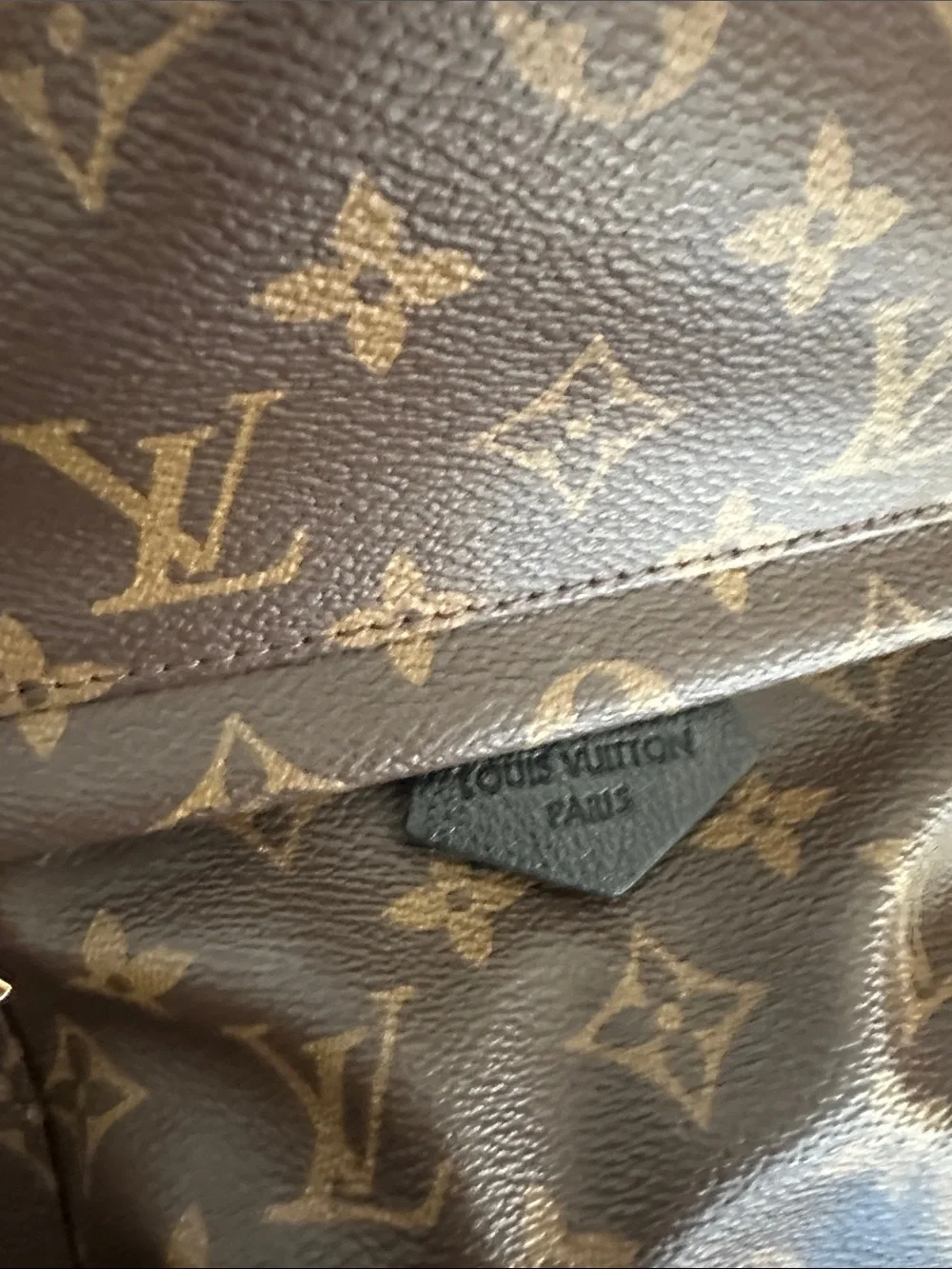LV Monogram Mini Backpack - Brown and Gold Hardware